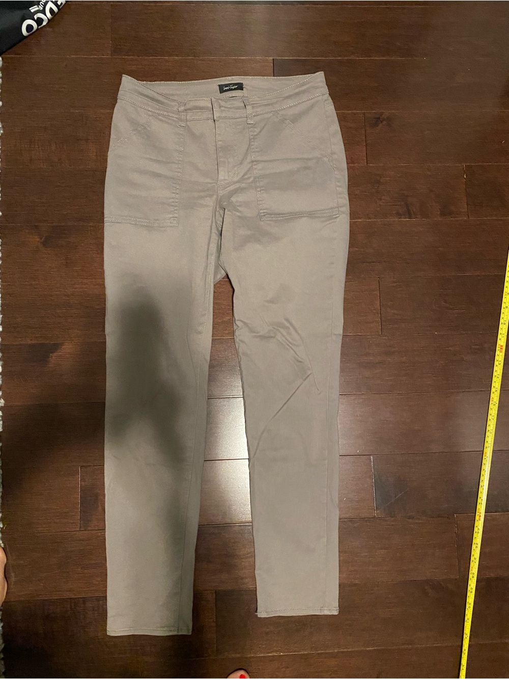 Lord and Taylor Women’s Skinny Jeans in Taupe Gray